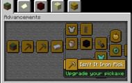 A chart of the advancements in Minecraft (Image via Minecraft)